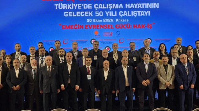 HAK-İŞ'in çalıştayı'nda emeğin geleceğini konuştuk...