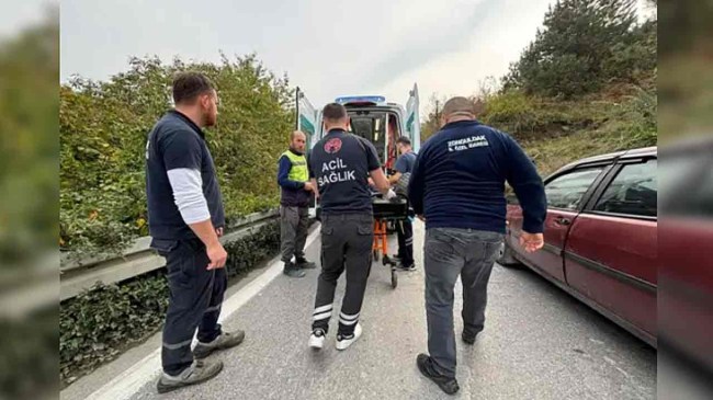 Yol kenarında park halindeki otomobilinde baygın bulundu.
