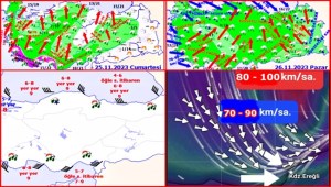 Kuvvetli fırtına ve yağış geri dönüyor