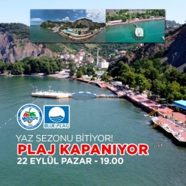 Yaz sezonu bitiyor, plajlar kapanıyor.
