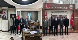 Tıskaoğlu Ereğli de çeşitli ziyaretlerde bulundu.