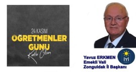 Gençleri aydınlatan, öğreten, umut aşılayan Öğretmenlerimizin günü kutlu olsun