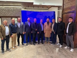 Başkanlar yemek organizasyonunda bir araya geldi