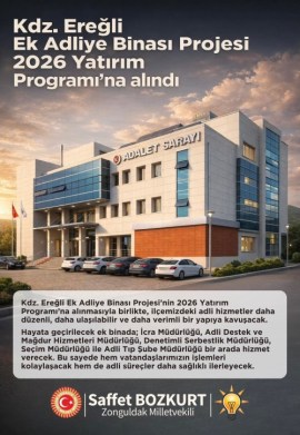 Bozkurt  Ek adliye binası hayata geçirilecek 