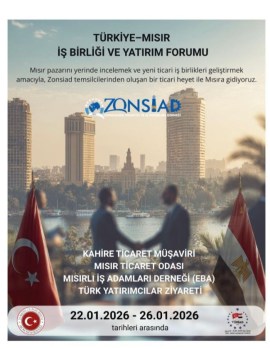 ZONSİAD, Mısır İş Seyahati Öncesi Son Hazırlıklarını Tamamladı