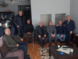 İYİ Parti il Başkanı Yavuz Erkmen, taziye ziyaretinde bulundu