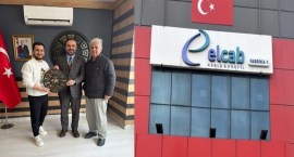 Ses sanatçısı Tufan Köroğlu Elcab Kabloyu ziyaret etti