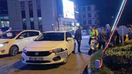 Müftü Mahallesi PTT kavşağında kaza meydana geldi