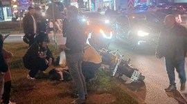 Trafik kazasında bir kişi yaralandı...